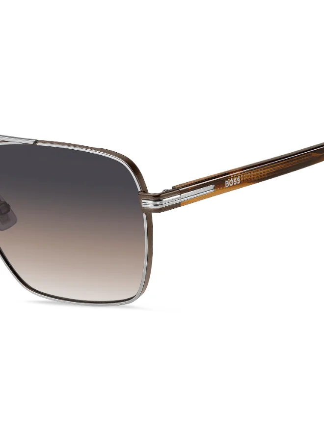 هوجو بوس Rectangular Hugo Boss Sunglasses
